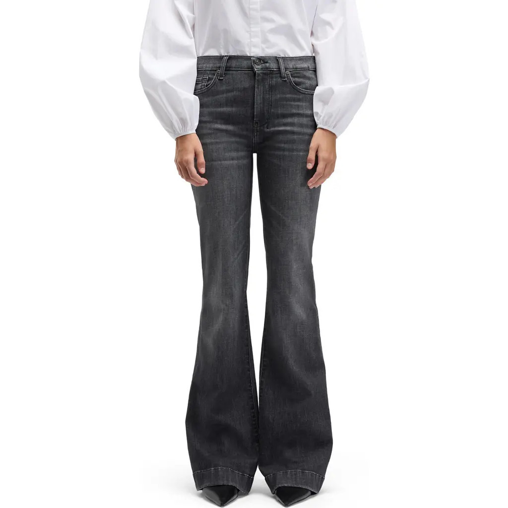 7 For All Mankind Dojo Wide Leg Jeans in Rocker With 7 S at Nordstrom Rack, Size 27 | Nordstrom Rack