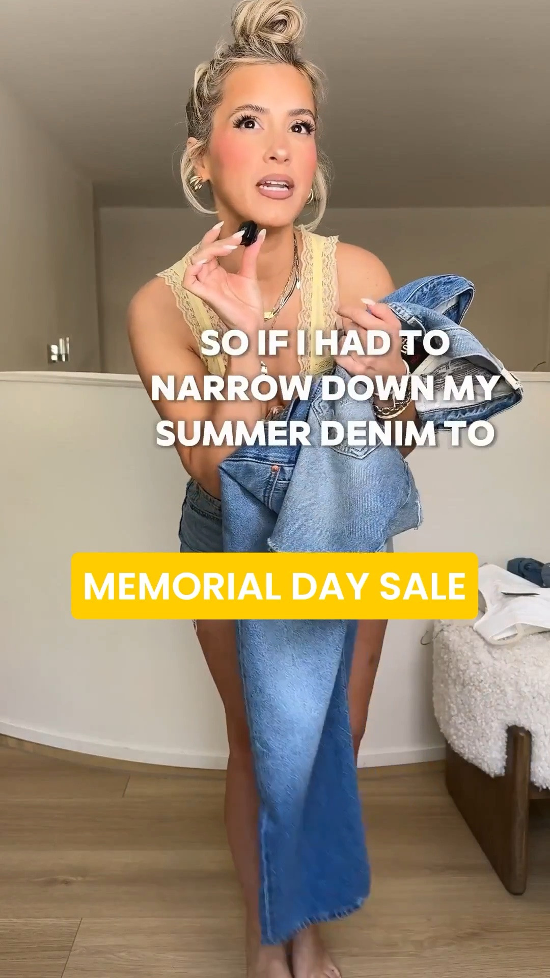 Levi’s sale Memorial Day Promo (5/19-5/25) that is offering 40% off on 501® Original Shorts

Top 3 @levis denim essentials for summer 2026 👏🏼 #LevisTKPartner

Size 27 in bottoms | small in tops

#LTKgrwm #LTKootd #LTKSaleAlert