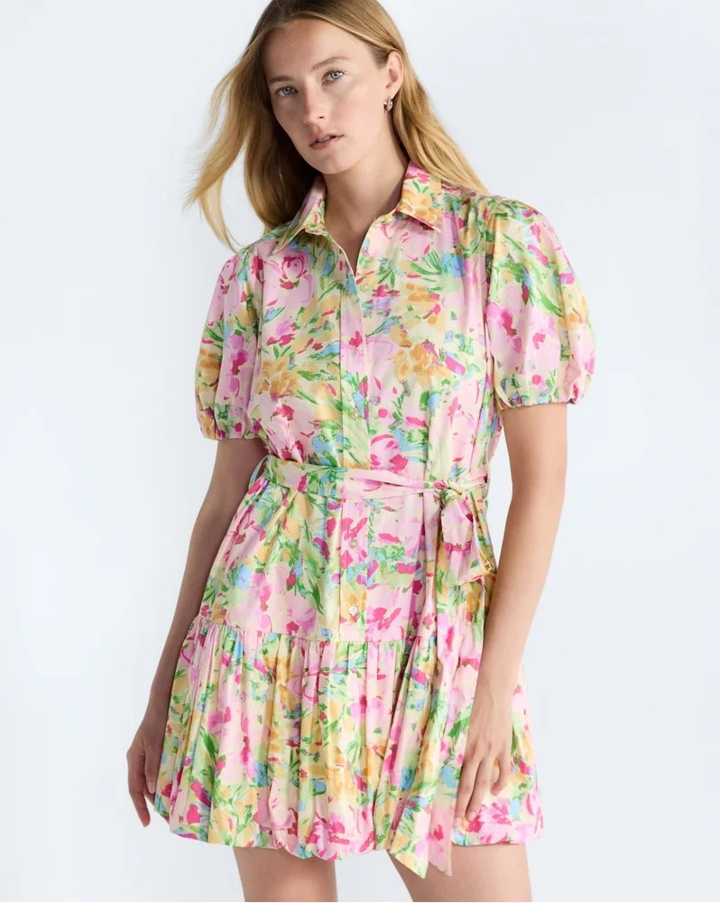 Ordered this $28 floral cotton dress so fast 😍