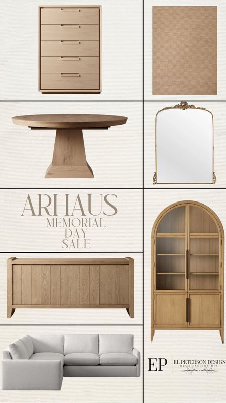 Sale alert
Mirror
Arch cabinet
Side Cabinet
Dining Table
Dresser
Sectional
Area rug 

#LTKHome #LTKSaleAlert