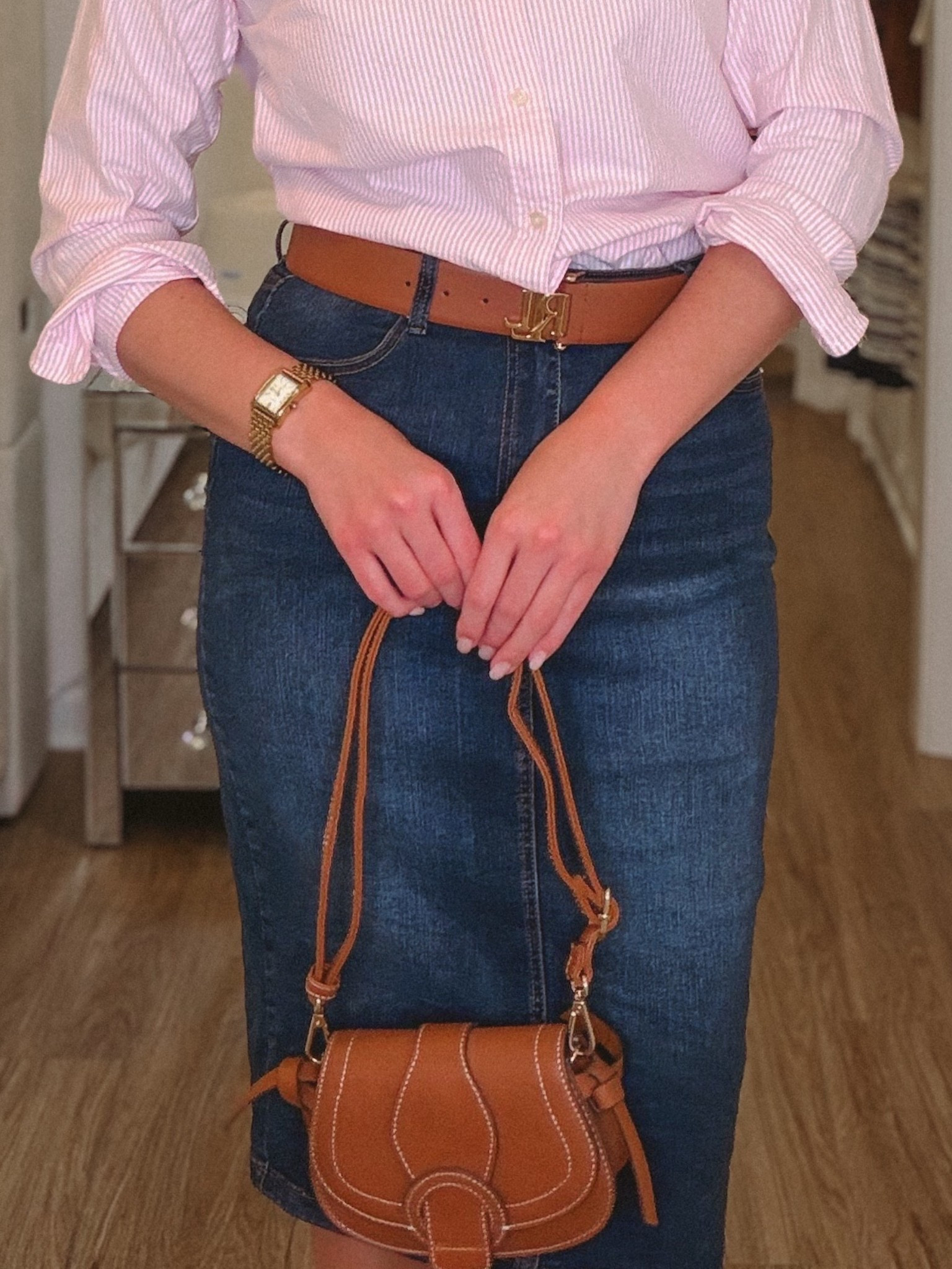 Favorite denim skirts!
