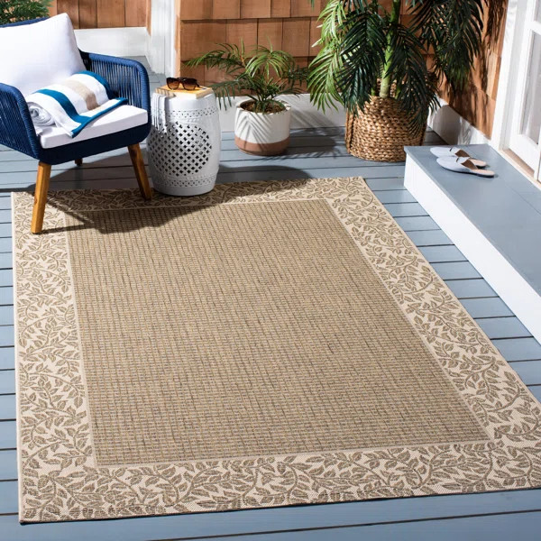 Herefordshire Performance Floral Indoor/Outdoor Area Rug | Wayfair North America