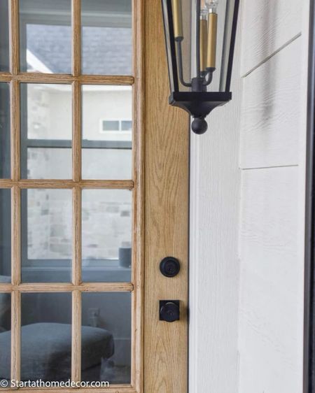 Matte black door handles for interior and exterior 

#LTKSeasonal #LTKstyletip #LTKhome