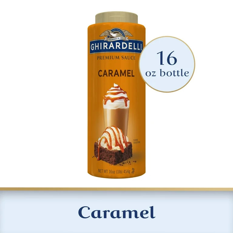 GHIRARDELLI Premium Caramel Sauce, 16 OZ - Walmart.com | Walmart (US)