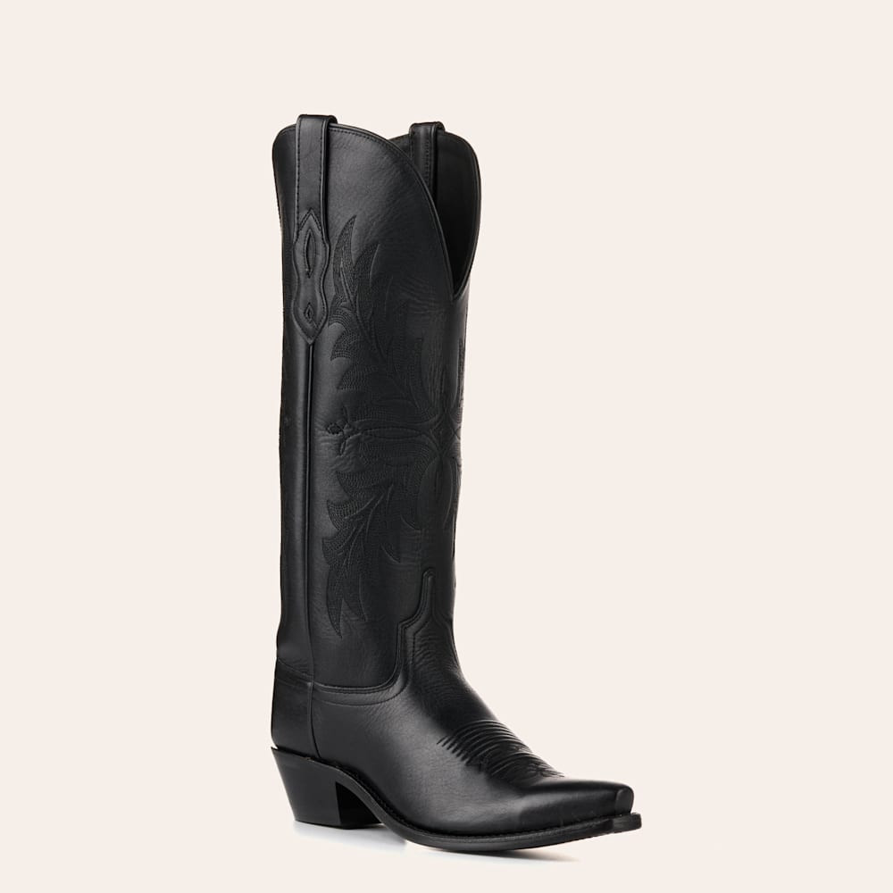 Old West Women's Black Snip Toe Tall Cowboy Boots | Cavender's