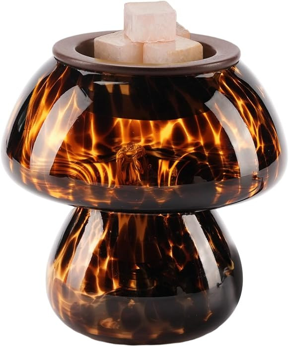 Wax Melt Warmer Mushroom, Electric Wax Warmer Tortoise Shell | Amazon (US)