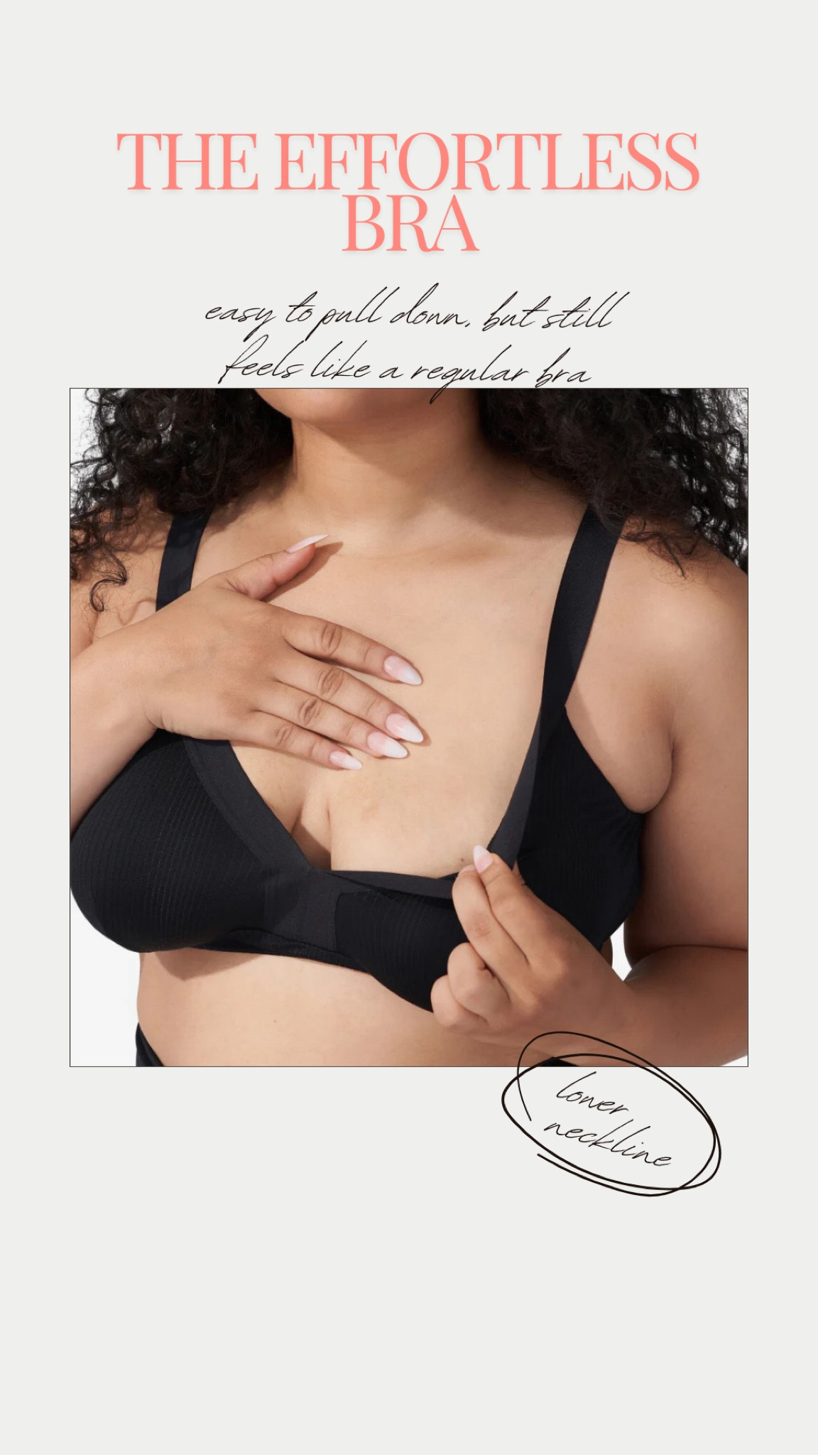 Love how this bra feels like a regular bra/ bralette but is actually perfect for breastfeeding! It’s incredibly comfortable and offers just enough support for me.

And the v-neck cut is more important than you’d think because it actually works with more tops - so many nursing bras would show behind my clothes and I wouldn’t be able to wear them 😫

I love the variety of styles Bodily has!

I wear my regular/ pre-pregnancy size - small

#LTKStyleTip #LTKBump #LTKBaby