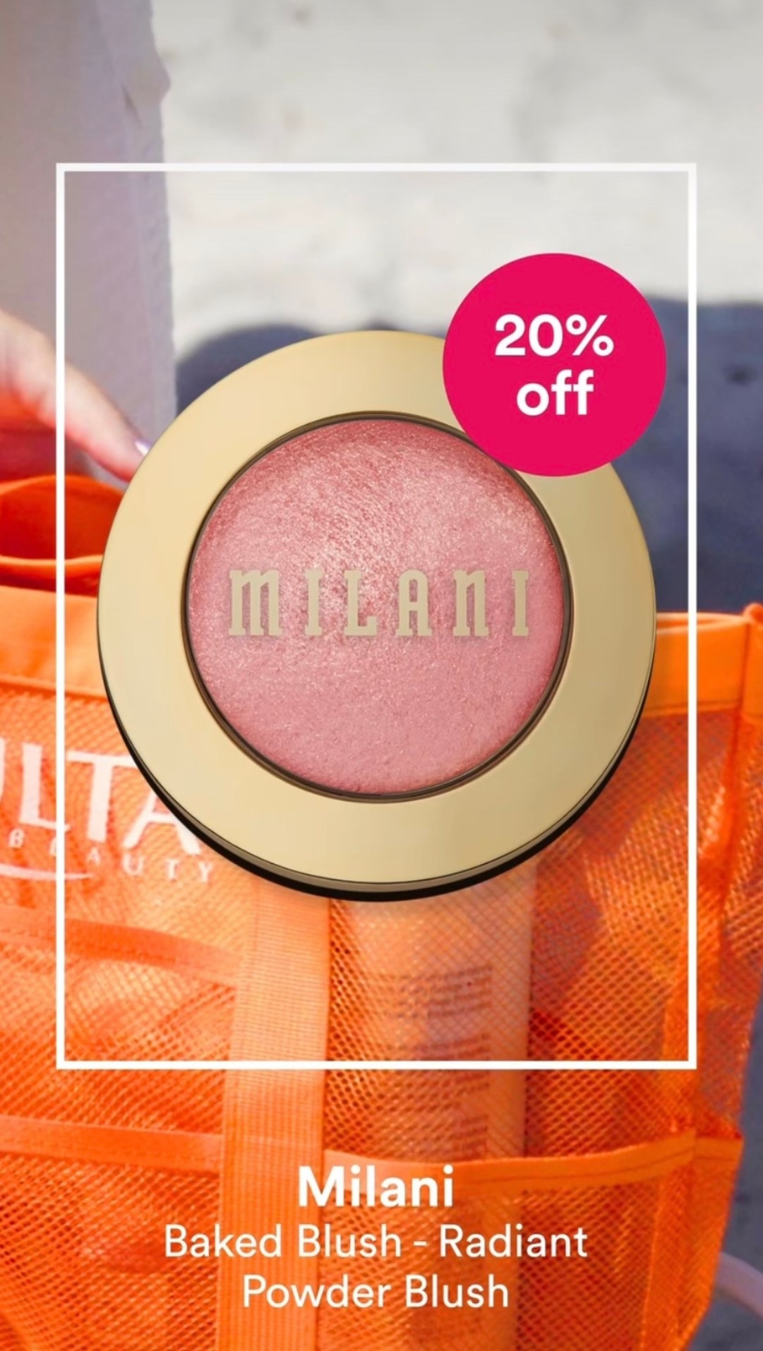 Milani blushes are 20% off! 

#LTKSaleAlert #LTKBeauty