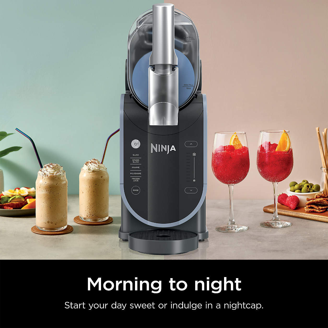 Ninja SLUSHi Professional Frozen Drink Maker + Reviews | Crate & Barrel | Crate & Barrel