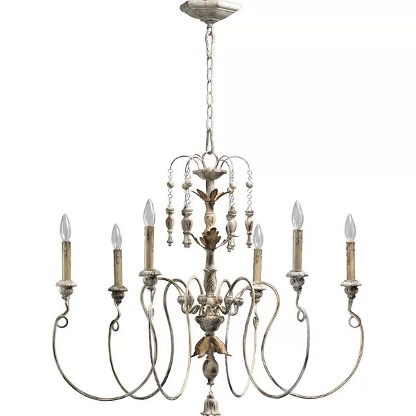 Paladino 6 - Light Dimmable Classic / Traditional Chandelier | Wayfair North America