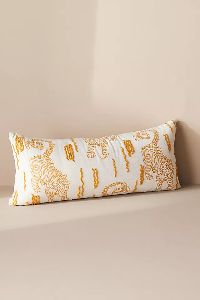 Embroidered Flemming Cushion | Anthropologie (UK)