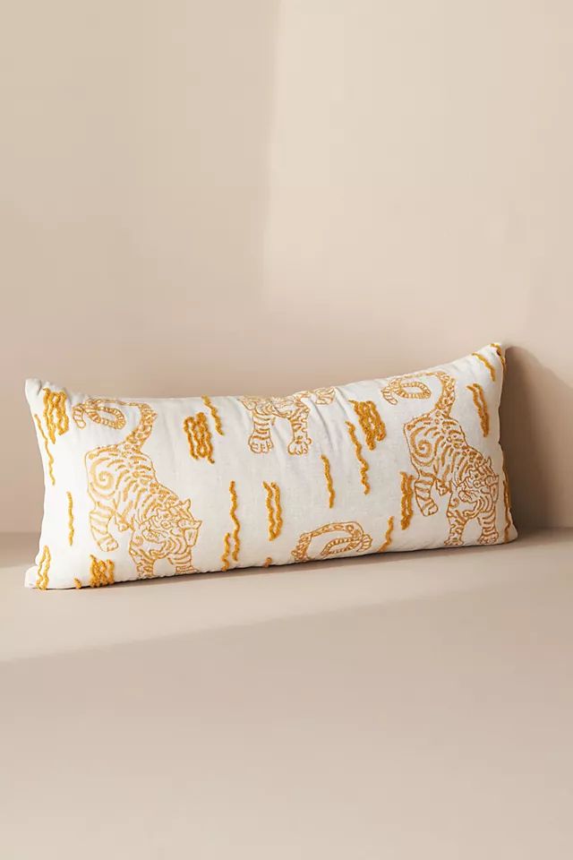 Embroidered Flemming Pillow | Anthropologie (US)