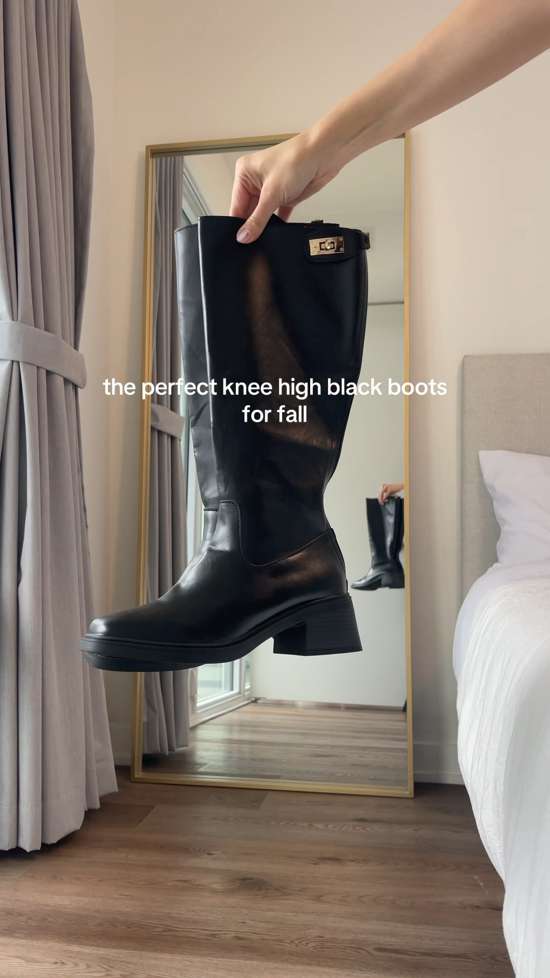 Perfect knee high mid heel black boots for fall #fallfashion #boots #ootd

#LTKfall #LTKdatenight #LTKwinter