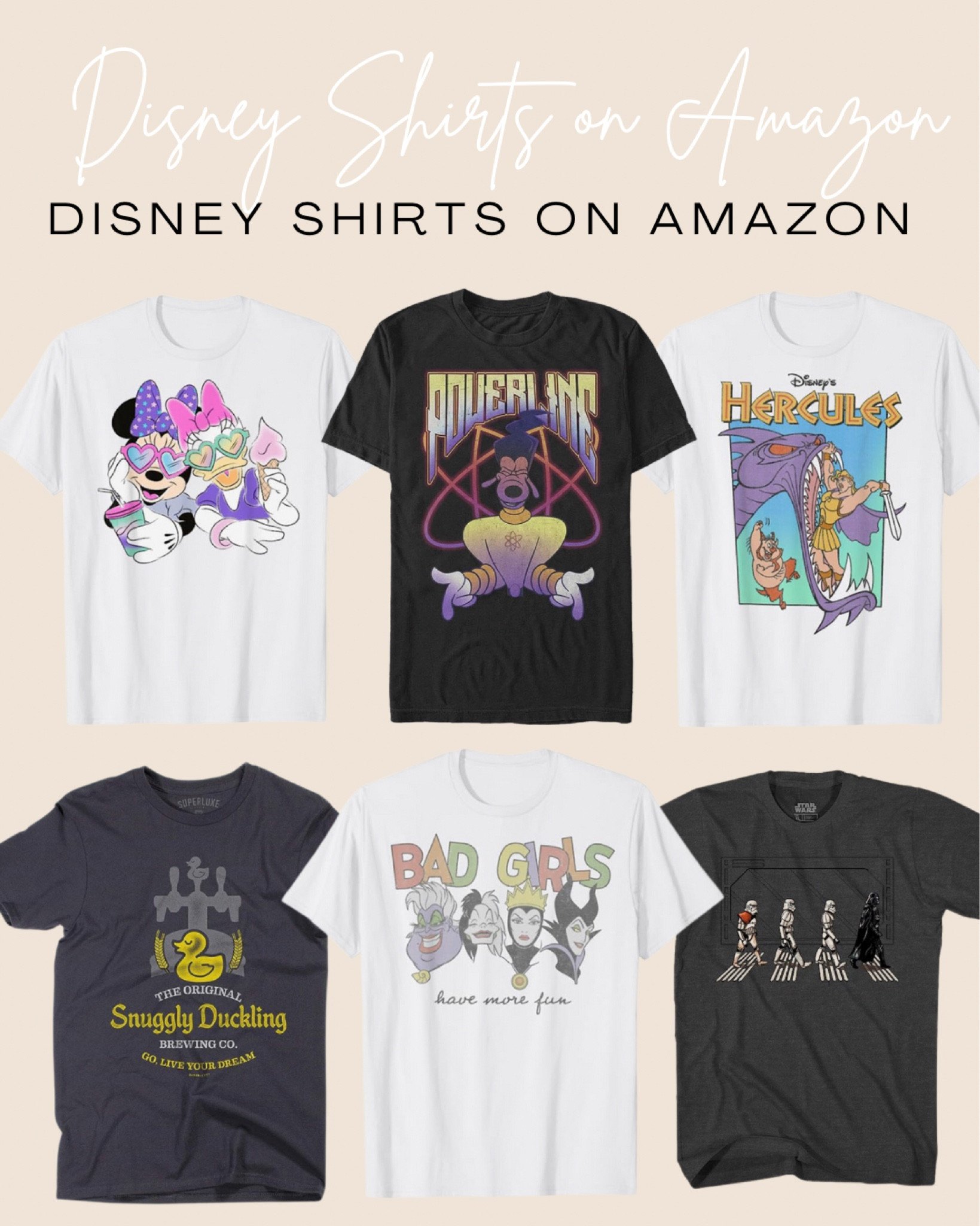Amazon Disney shirts that are cooler than you’d expect 🙌

#LTKmidsize #LTKunder50 #LTKFind