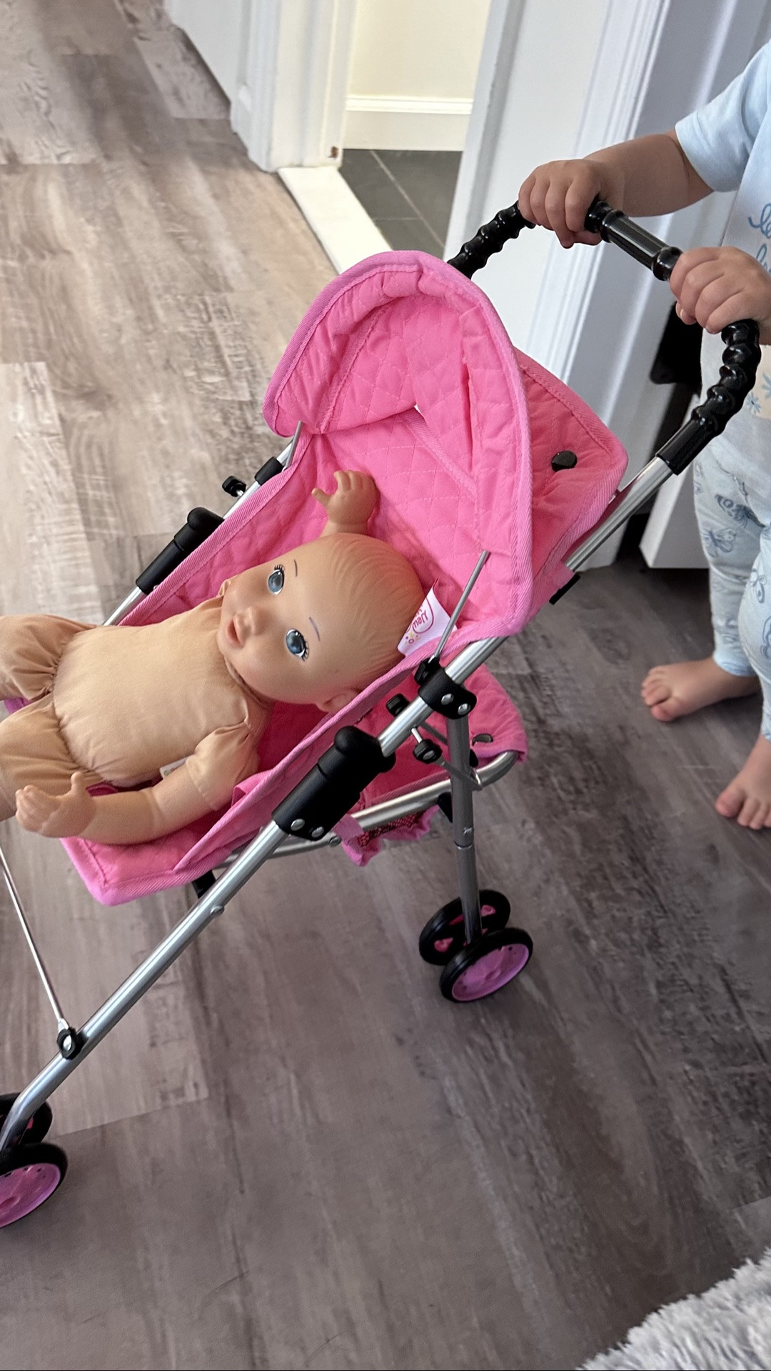 Stroller walks just got a whole lot cuter 🩷✨

We’ve been loving this My First Doll Stroller from Amazon—perfect for little mamas on the go! It’s lightweight, folds up easily, and the quilted pink detail is SO adorable. The basket underneath is a must for hauling all the baby doll essentials (because we know they bring everything 😂).

✔️ Easy to push
✔️ Folds for storage/travel
✔️ Sturdy but lightweight
✔️ Cute + functional = win

Such a sweet gift idea and keeps my toddler entertained for so long! Linking it for you 💕 #LTKkids #LTKfamily #toyreview

#LTKmomlife #LTKBaby #LTKKids