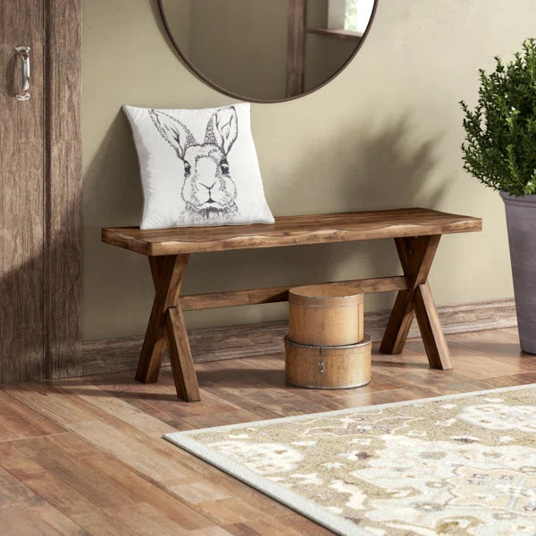Annette Wood Bench | Wayfair North America