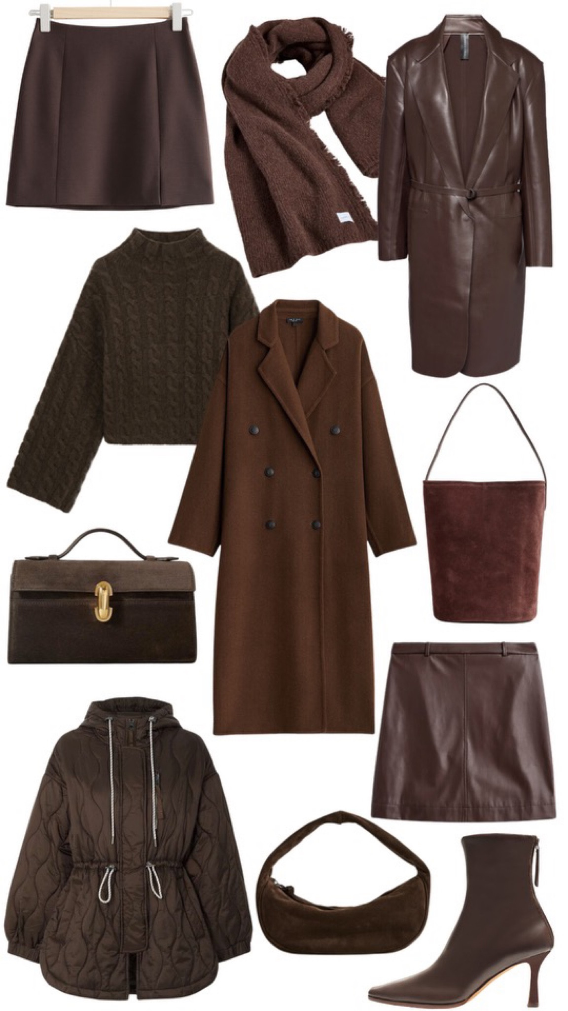 Always crushing on chocolate brown  🍫 