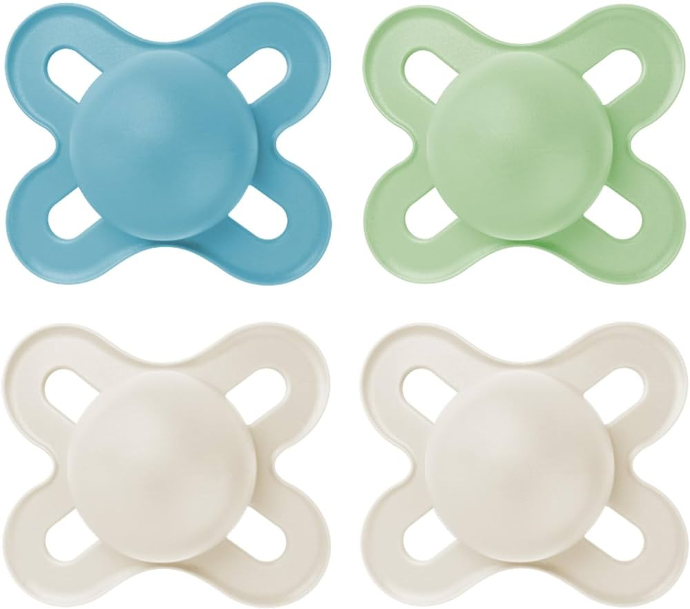 MAM Original Start Matte Baby Pacifiers, Binky for 0-3 Months, BPA-Free Silicone Nipple, Easy to ... | Amazon (US)