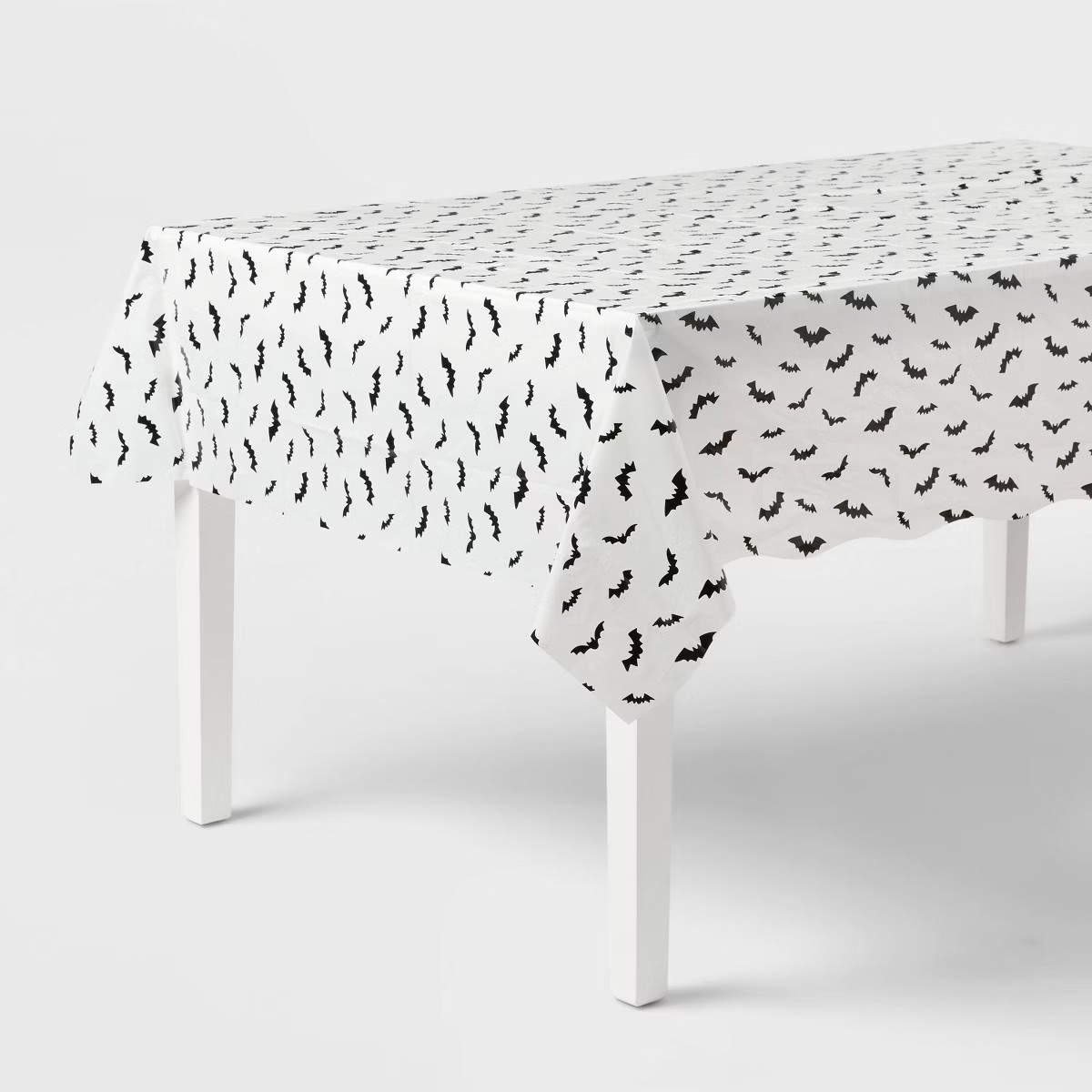 Halloween 1ct Bat Table Cover - Spritz™ | Target