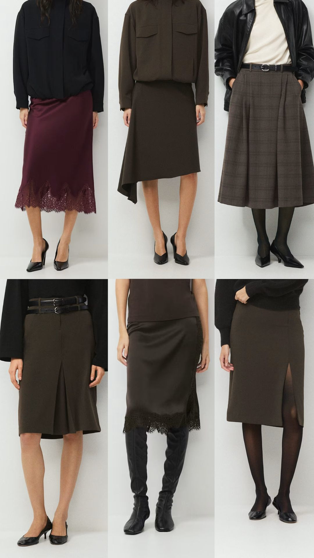 I LOVE these skirts for A/W omg! So very dark romance coded but still appropriate for in + out of the office!  

 #LTKgrwm #LTKootd #LTKWorkwear