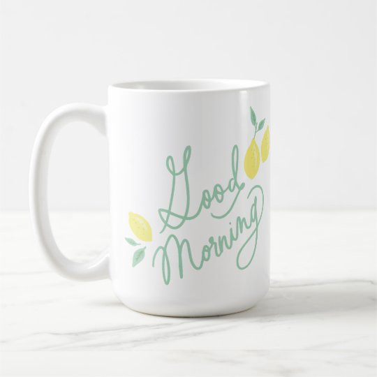 Good Morning Lemons Coffee Mug | Zazzle.com | Zazzle