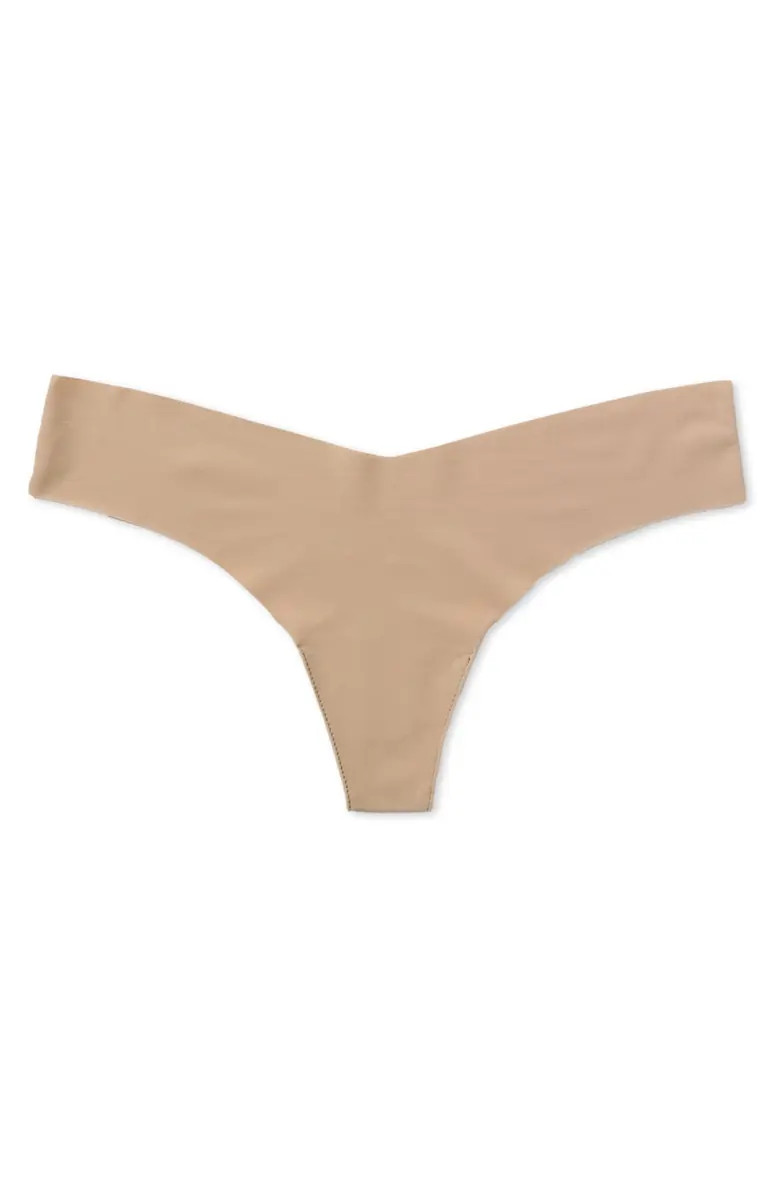 Microfiber Thong | Nordstrom