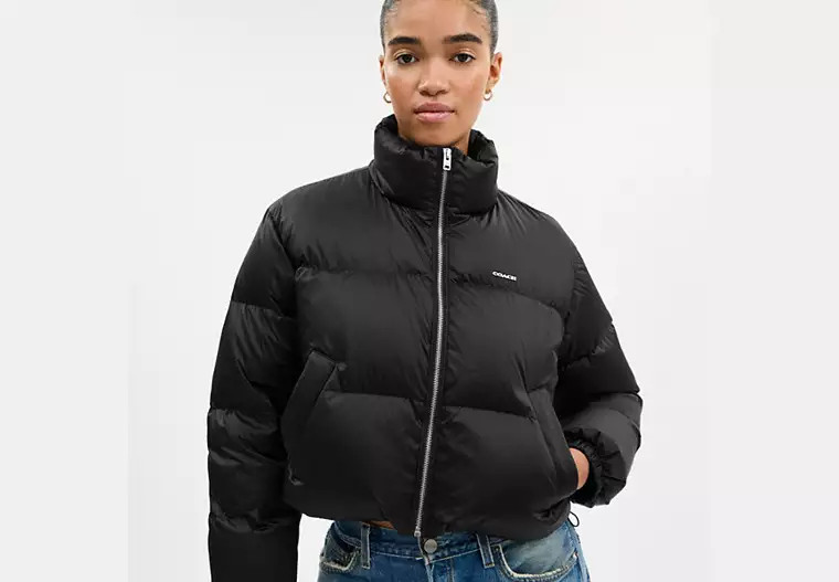 Short Cropped Puffer Jacket | Coach Outlet US