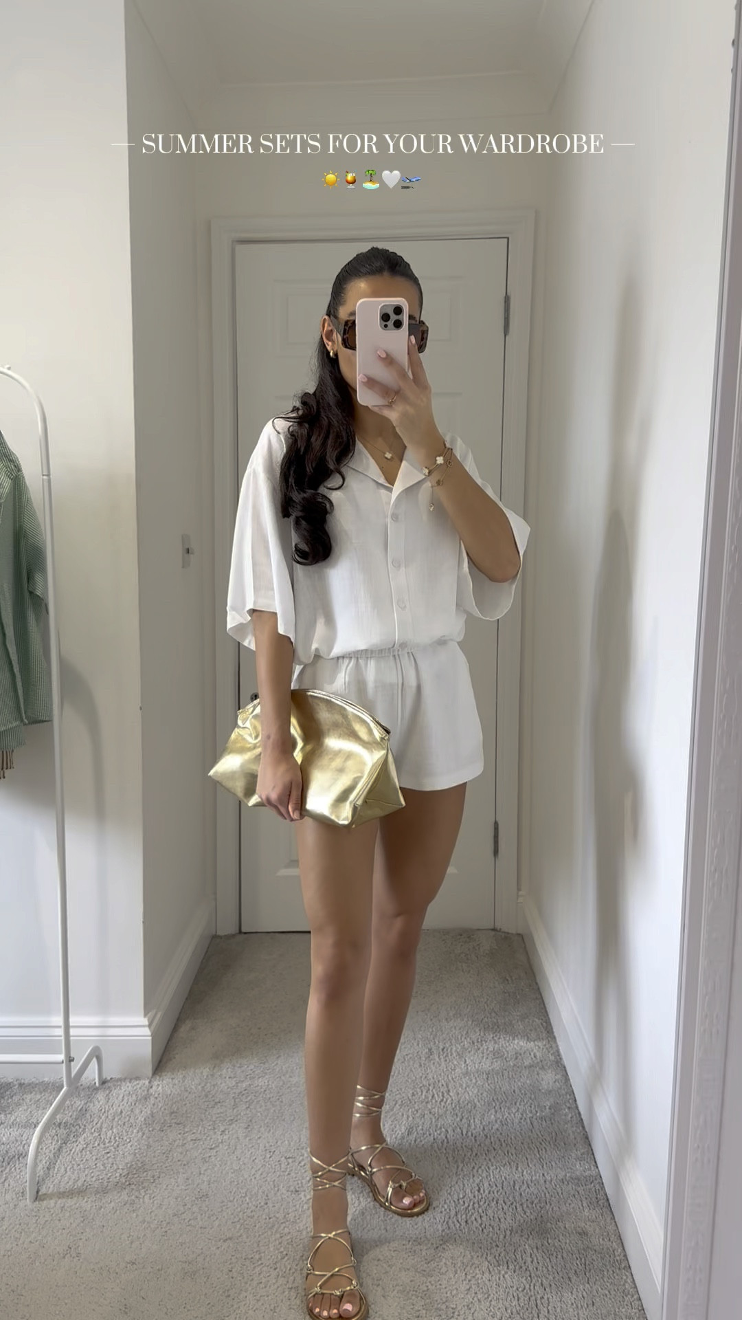 Summer sets that you NEED in your wardrobe!☀️ A cute short co-ord is essential for your S/S wardrobe, especially one you can re wear and style differently! 🛫