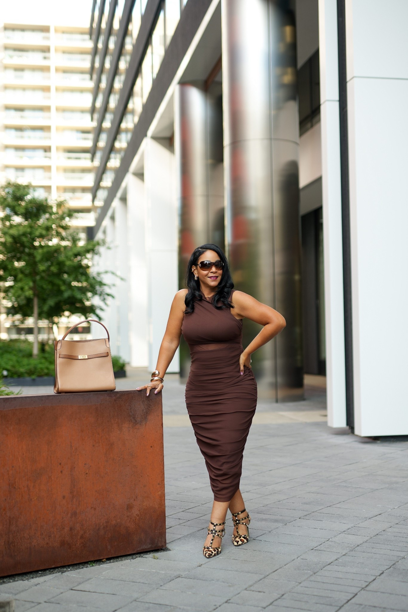Brown is the new black! For the longest time, my fall and winter wardrobe consisted mostly of black pieces. But lately I’ve been loving brown as a base and neutral, and even full brown monochromatic looks.

This brown semi sheer dress immediately caught my eye when I saw it online. There are so many ways to wear it but I paired it with a brownish-red croc trench I snagged a few years back. 

Are you loving brown fashions for fall and winter? 🤎🤎 #whatshaute

#LTKSeasonal #LTKOver40