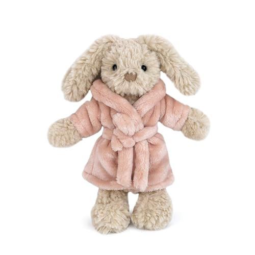 MON AMI Robe The Bunny Plushie | 9-Inch Stuffed Animal Plush Toy for All Ages | Adorable Easter or Birthday Gift | Huggable Rabbit Toy for Play & Décor | Amazon (US)
