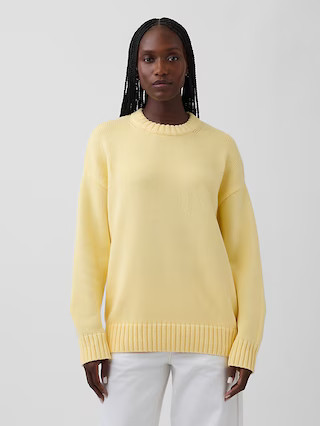 100% Cotton Oversized Sweater | Gap (US)