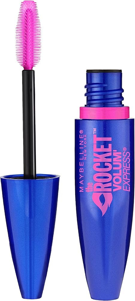 Maybelline Volum' Express The Rocket Volumizing Washable Mascara, Blackest Black, 1 Count | Amazon (US)