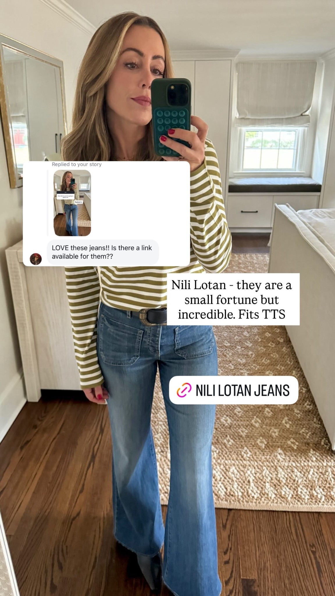 Nili Lotan jeans - these are a small fortune but incredible and perfect for fall. Fits TTS.

#LTKWorkwear #LTKStyleTip #LTKSeasonal