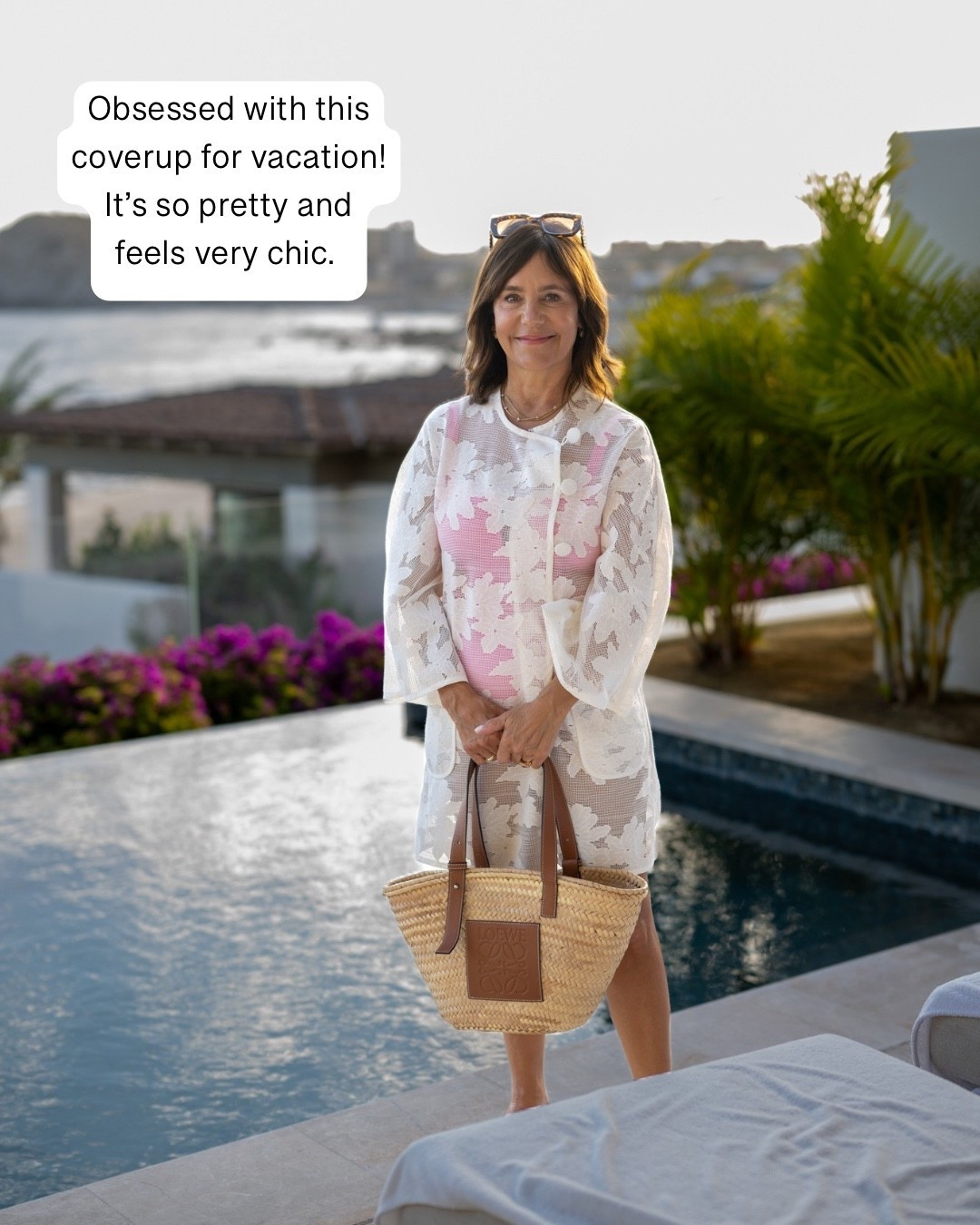 Obsessed with this coverup for vacation! It’s so pretty and feels very chic. 

#LTKSwim #LTKTravel #LTKOver40