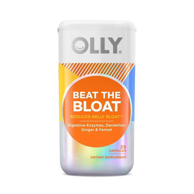OLLY Beat the Bloat Capsule Supplement - 25ct | Target