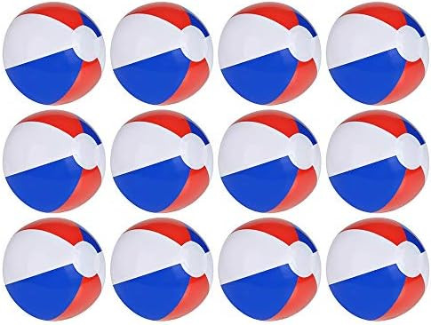 Inflatable Patriotic Beach Balls US Flag Design for Swimming Pool Party, Birthday, Summer Fun Toy, 1 | Amazon (US)