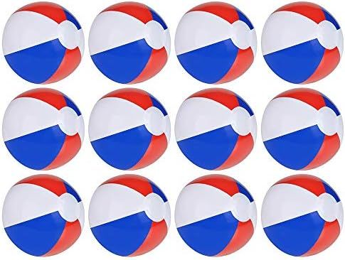 Inflatable Patriotic Beach Balls US Flag Design for Swimming Pool Party, Birthday, Summer Fun Toy, 1 | Amazon (US)