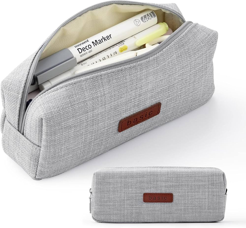 ANGOOBABY Small Pencil Case Student Pencil Pouch Coin Pouch Cosmetic Bag Office Stationery Organi... | Amazon (US)