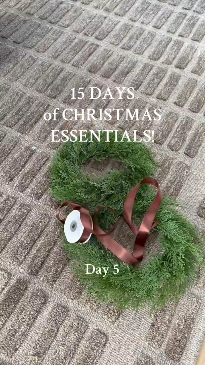 Christmas essentials! Window wreath styling.

#LTKStyleTip #LTKHome #LTKHoliday
