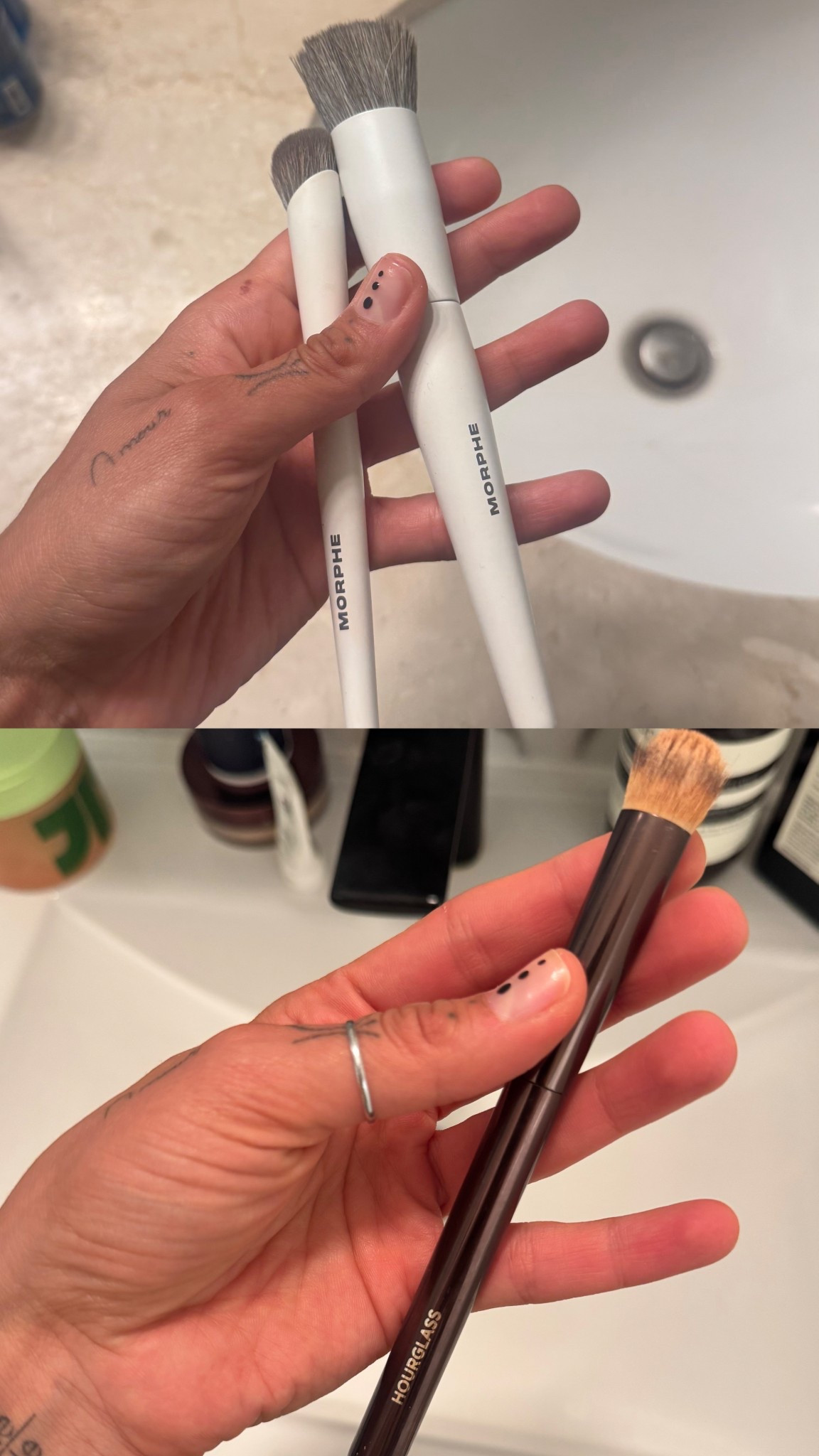 Brush concealer 
Perfect to apply concealer 
I like both 
