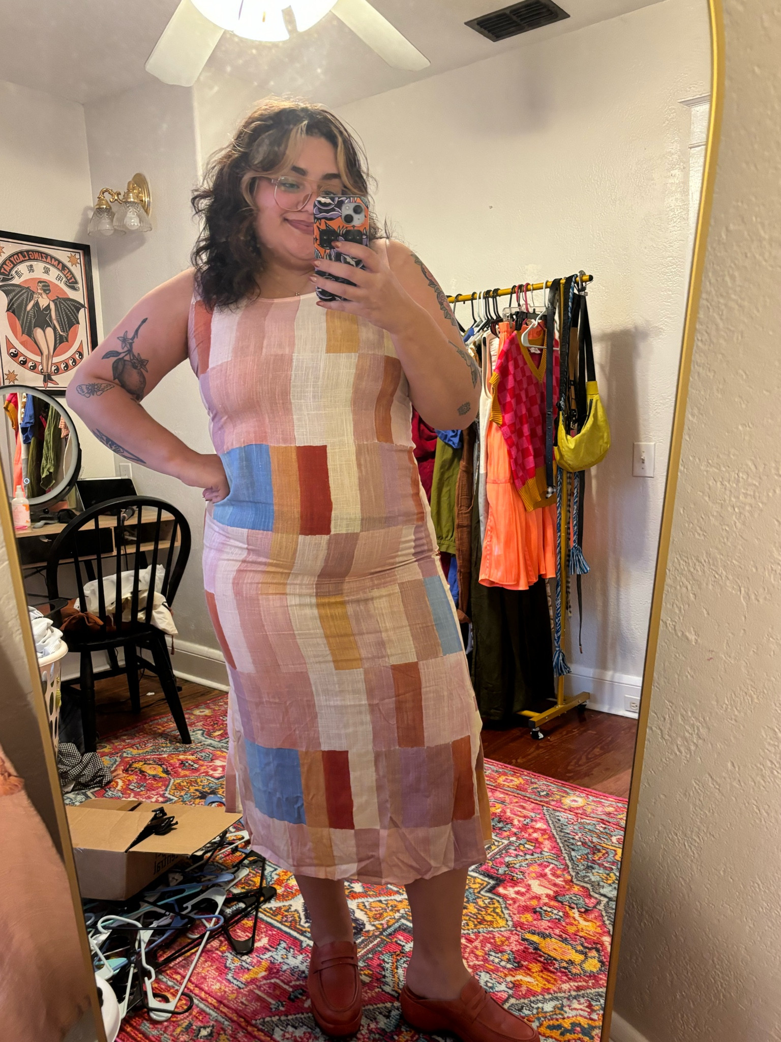 This dress is technically too small for me but it’s so gorg I’ll prob keep as a layering piece. Wearing AUS14 - 16 would’ve worked better but they are sold out  

#LTKStyleTip #LTKFindsUnder100 #LTKMidsize