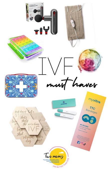 I’m honor of #niaw these are my must have products for any IVF journey!

I’ve included to of my favorite IVF warrior/women owned businesses - DawleyMamaCo and DearCocoDesign They can both be found on Etsy. 

Check out the adorable TTC bandaids from MyVitro 

Be sure to use MADIB10 on your Mosie Baby order!