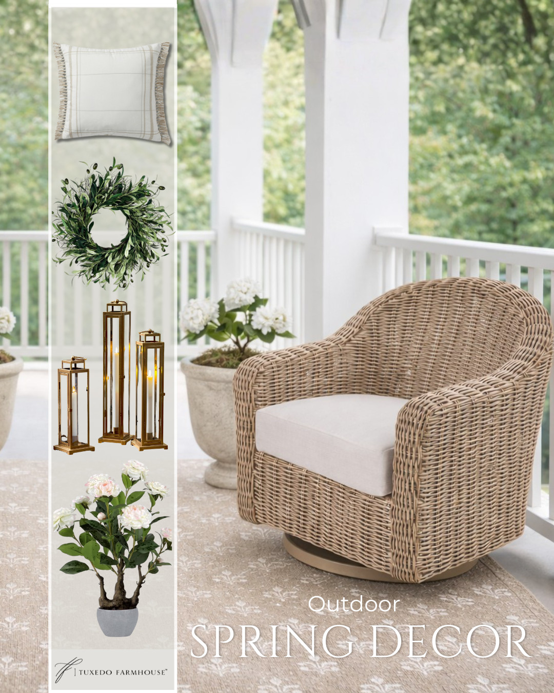 Walmart - Outdoor Spring Decor

 Effortless elegance for outdoor living comes to life through a thoughtful mix of natural textures, soft neutral tones, and timeless accents. Woven seating, classic greenery, and warm details work together to create a spring patio that feels both refined and inviting—perfect for slow mornings, casual gatherings, and relaxed moments spent enjoying the beauty of the season.

 

 #LTKSeasonal #LTKHome