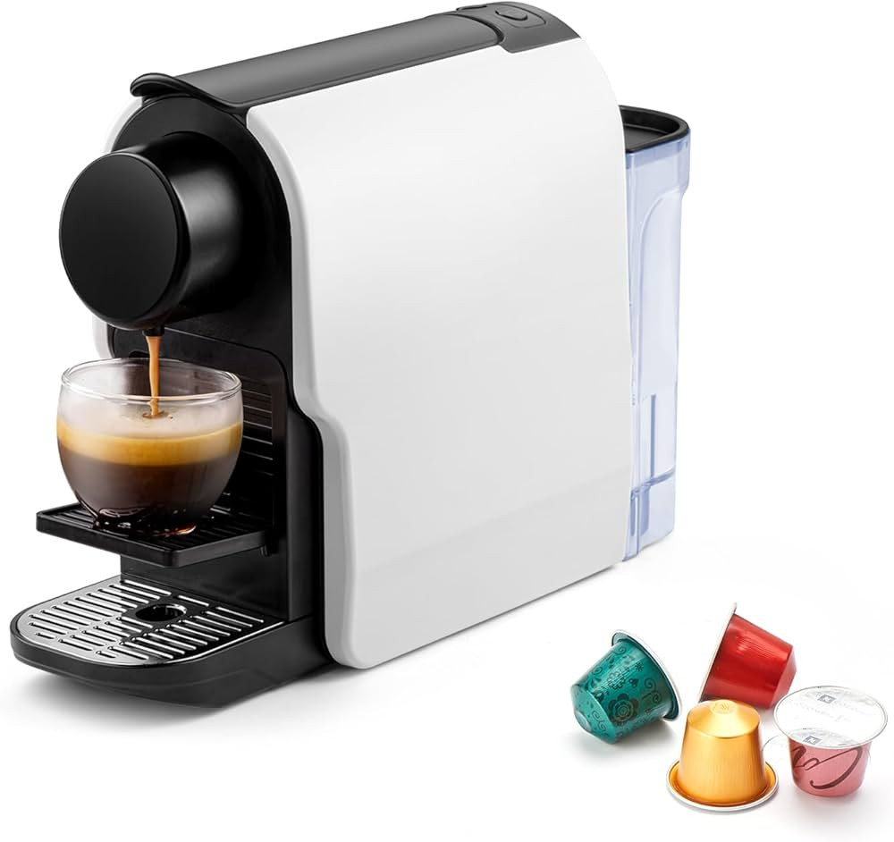 Mini 22 Ounces Espresso Machine | NS Original Line Pods | 20 Bar High Pressure | Capsule Coffee M... | Amazon (US)