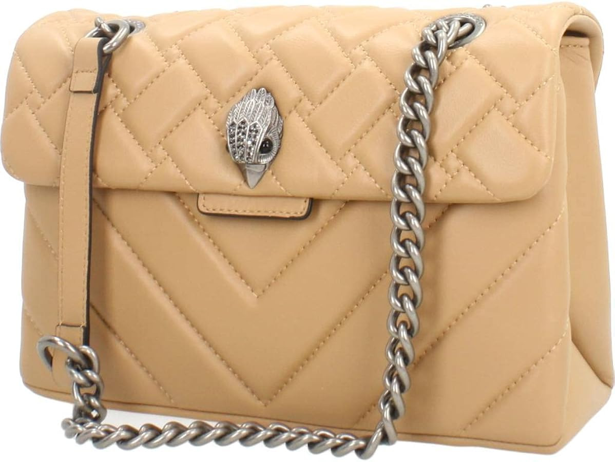 Kurt Geiger London Kensington Bolso de hombro de piel acolchada mediana | Amazon (US)