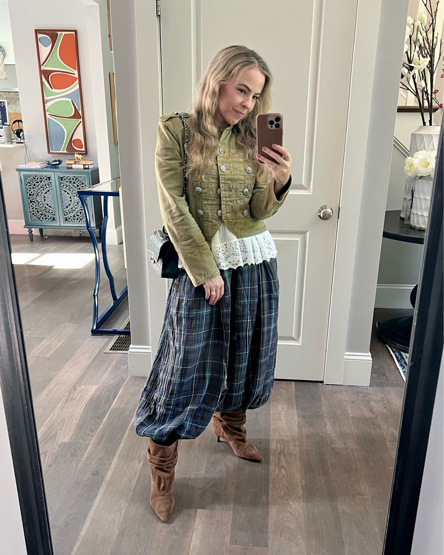 Fall style is the best - jackets, boots, and plaid are back!