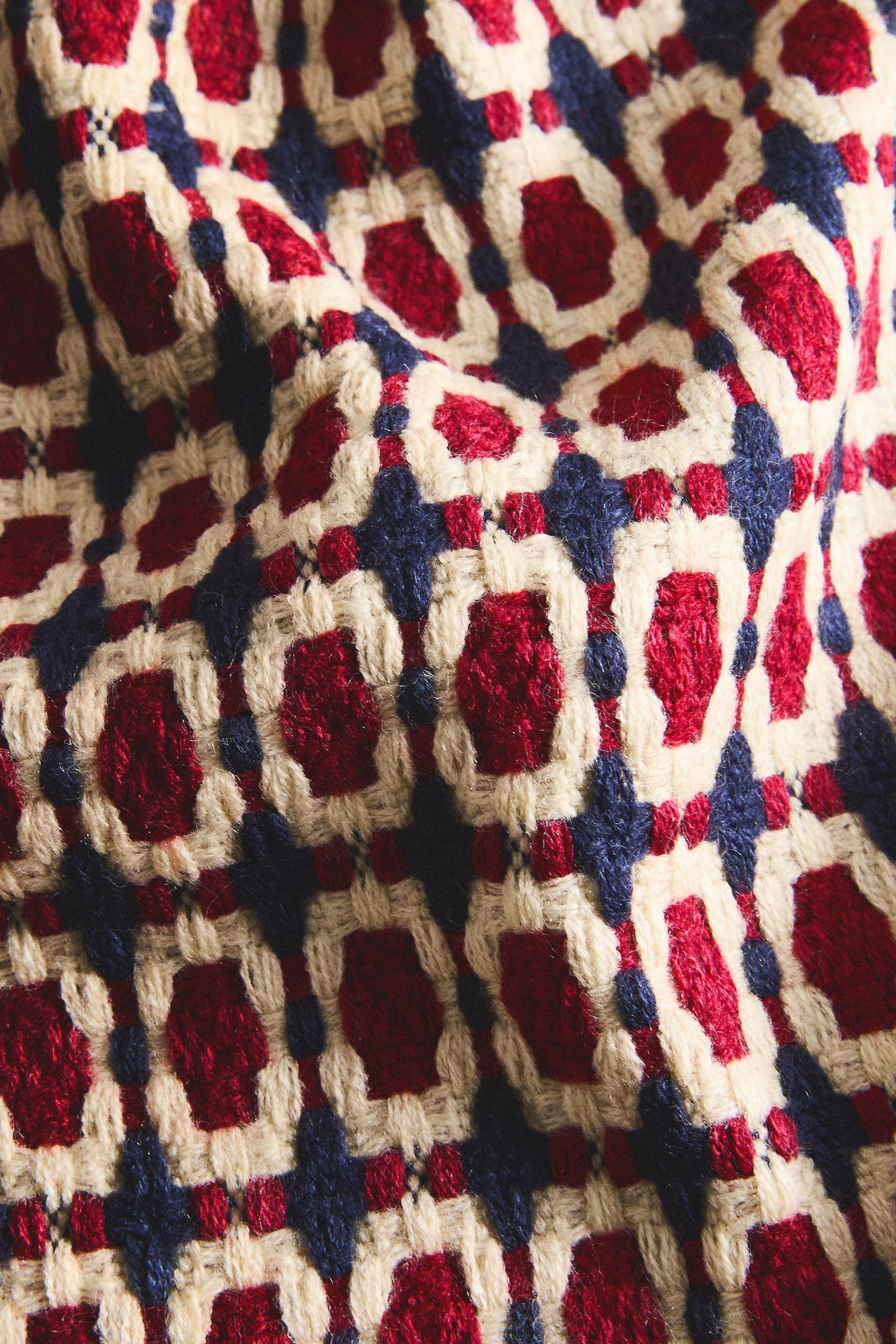 CHRISTMAS CROCHET BLANKET | Zara US