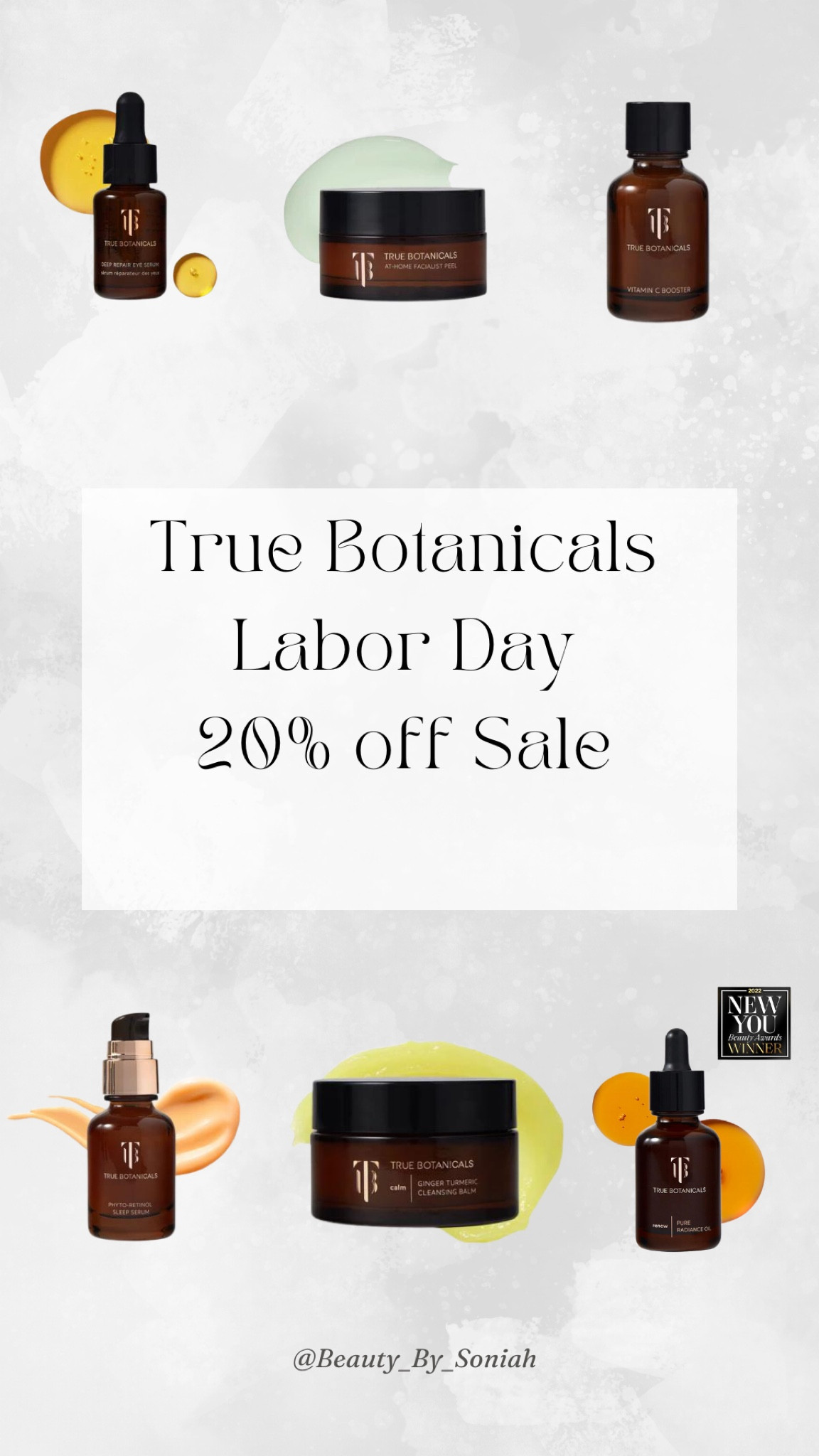 Shop, True Botanicals Labor Day sale
Save 20% site wide 

#LTKBeauty #LTKOver40 #LTKStyleTip