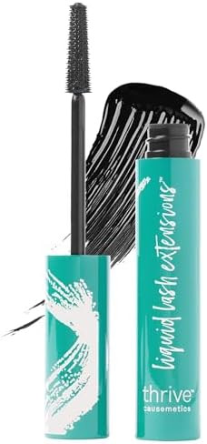 Thrive Causemetics Liquid Lash Extensions Mascara, Tubing Thrive Mascara Lengthening, Volumizing ... | Amazon (US)