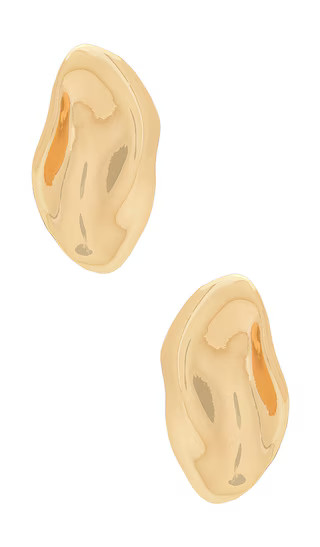 Barcelona Stud in Gold | Revolve Clothing (Global)